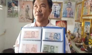 หนุ่มใหญ่สะสมพระบรมฉายาลักษณ์ ร. 9 น้อมนำพระราชดำรัวเป็นแนวทางดำรงค์ชีวิต