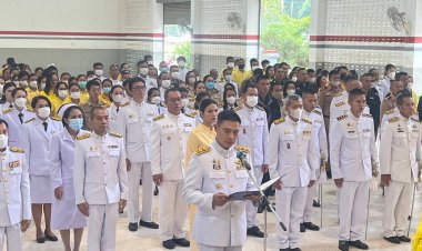 นายอำเภอสบเมย ประธานจัดกิจกรรมงานเนื่องในวันนวมินทรมหาราช