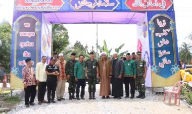 กอ.รมน.ภาค 4 ร่วมสมทบทุนสร้างอาคารเรียนตาดีกาบ้านคีรี