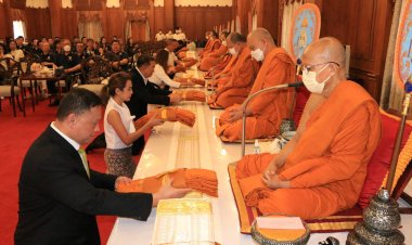 "มูลนิธิพระราหู"บำเพ็ญกุศลทักษิณานุปทานอุทิศถวาย สมเด็จพระสังฆราช