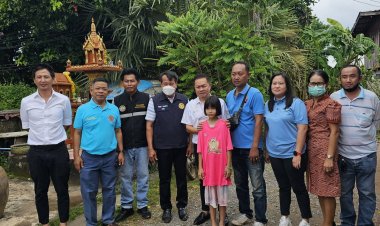 ธารน้ำใจยังหลั่งไหลบริจาคช่วยเหลือ"น้องใบเฟิร์น"หนูน้อยยอดกตัญญูพุ่ง 5 แสน