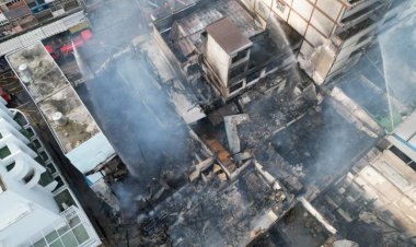 ไฟไหม้ย่านศก.กลางเมืองชัยภูมิวอดกว่า 30 คูหา คาดสูญ 100 ล้าน