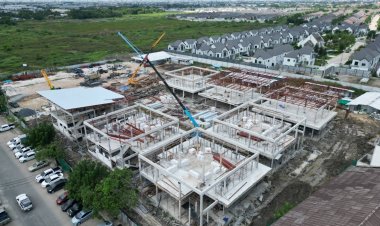 “เคหะสุขประชา” เผยโครงการ “เคมอลล์@ร่มเกล้า” คืบหน้า 45 %