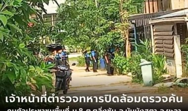 สนธิกำงปิดล้อมควบคุมผู้ต้องสงสัยคดีความมั่นคงในพื้นที่ปัตตานีนำเข้าค่ายทหาร