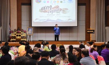 'สภากาแฟชลบุรี'ถกแลกเปลี่ยนความคิดเห็นพัฒนาจังหวัดยั่งยืน