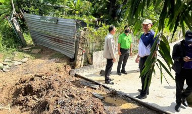 ป.ป.ช. พิจิตร ลุยตรวจ เทศบาลเมืองบางมูลนากสร้างถนน ค.ส.ล. พร้อมวางท่อระบายน้ำชาวบ้านร้องเดือดร้อนเหตุสร้างไม่เสร็จซะที.
