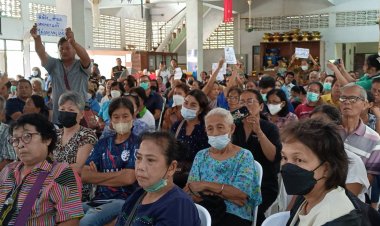 มติประชาคมชาวบ้าน 2 ตำบล"ไม่เอา"ฝังกลบซากหมูเถื่อนในพื้นที่กบินทร์บุรี