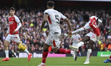 'ปืนใหญ่'ยิงสลุตเปิดรังไล่ขยี้ 'ดาบคู่'เละ 5-0 ขยานรั้งรองฝูงพรีเมียร์ ลีก