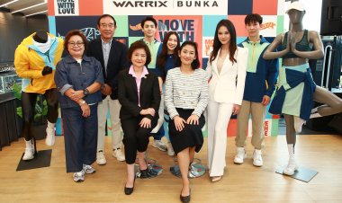 “WARRIX” คอลแลบส์ “BUNKA”เปิดตัวคอลเลคชั่นใหม่สุดพิเศษ "MOVE WITH LOVE"