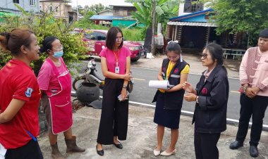 พม.ชัยภูมิรุดเยี่ยมครับครัวด.ช.วัย 9 ขวบป่วยชอบหนีออกเร่ร่อนขอทาน