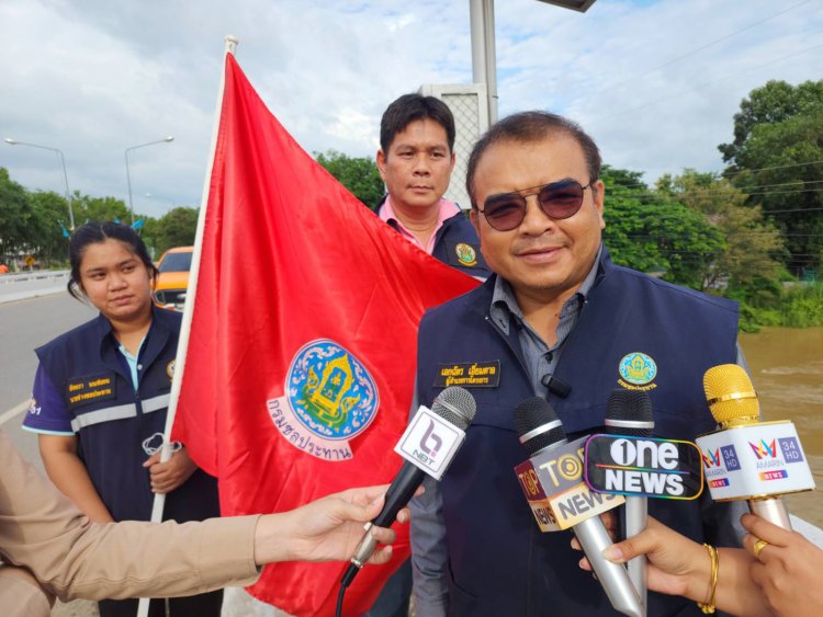 ชลประทานพิจิตรปักธงแดงเตือนแม่น้ำยม-แม่น้ำน่านเพิ่มระดับสูงคนลุ่มต่ำอพยพด่วน