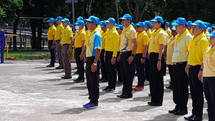 รอง ผวจ.ชัยภูมินำพสกนิกร จิตอาสา ร่วมจัดพิธี ในวันนวมินทรมหาราช