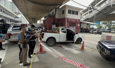 ระทึกกลางกรุง!ยิงสนั่นแยกรัชดา-ท่าพระ สาหัส 1 ปมเคลียร์กันไม่จบ