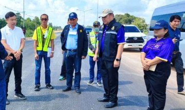 ป.ป.ช. พิจิตร ลงพื้นที่ตรวจสอบถนนงบ 394 ล้าน สร้างไป ปะไป ชาวบ้านข้องใจมาตรฐานอยู่ตรงไหน?