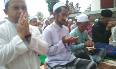 ชาวปัตตานีร่วมละหมาดขอพรชาวปาเลสไตน์รอดพ้นจากภัยสงคราม