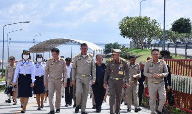 องคมนตรีลงพื้นที่ปฎิบัติภารกิจ จ.ชลบุรี