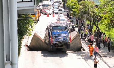 ผู้ว่าฯชัชชาติ จ่อล้อมคอก‘ถนนยุบ’ชั่งน้ำหนักรถบรรทุกก่อนเข้ากทม.