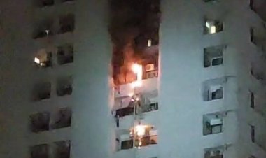 หนีตายอลหม่าน!ไฟไหม้คอนโดกลางกรุงเสียชีวิต 1 ศพ