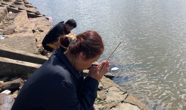 เมียรับศพผัวนักแข่งเรือกระโดดน้ำฉลองชัยจมน้ำดับ