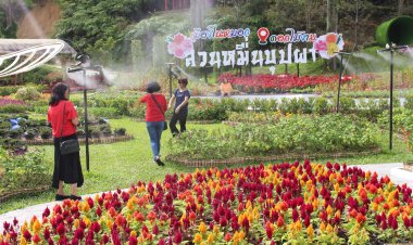 เปิดแล้ว! สวนหมี่นบุปผา(สวนดอกไม้เมืองหนาวอำเภอเบตง) โฉมใหม่ ไฉไลกว่าเดิม