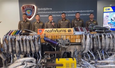 ปูพรมกวาดล้างแหล่งผลิต-จำหน่ายท่อแว้นซ์ซิ่งทั่วประเทศยึดเพียบ