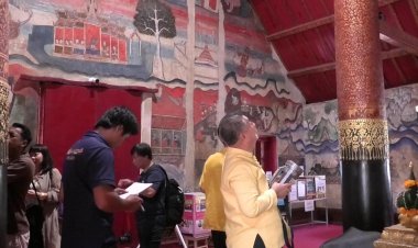 น่านเร่งตรวจสอบรอยร้าวโบราณสถานหลังได้รับผลกระทบจากแผ่นดินไหวเมียนมา