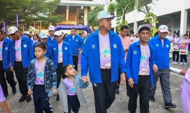 รร.ดาราสมุทรเดินเพื่อสุขภาพการกุศล ครั้งที่15