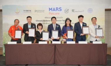 “มาร์ส เพ็ทแคร์”หนุนปลูกข้าวโพด-ข้าวลดก๊าซเรือนกระจก