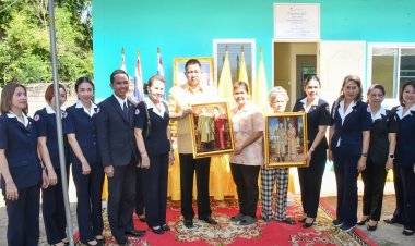 ชลบุรีมอบบ้านกาชาดรวมใจเฉลิมพระเกียรติในหลวงแก่ผู้ยากไร้