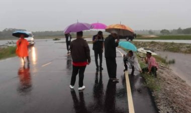 ป.ป.ช.ปัตตานีลุยสอบถนนสร้างใหม่พังไม่สมราคาทำถนนเแพงที่สายบุรี