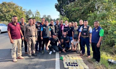 ทหารสุรนารีไล่ล่าระทึกแก๊งค้ายายึดของกลางเกือบ 2 แสนเม็ด