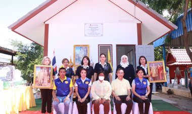 เหล่ากาชาดชลบุรีมอบบ้านให้กับผู้ยากไร้ 28 หลัง