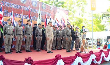 ผู้การฯสมุทรปราการปล่อยแถวล้างอาชญากรรมรับลอยกระทง