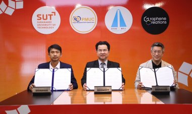 มทส.ผนึก 2 พันธมิตรลุยพัฒนาสเปรย์ซัพพอร์ตข้อต่อลุยธุรกิจเชิงพาณิชย์