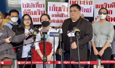 แห่แจ้งจับ"อ้วน ผอม"ตุ๋นขายทัวร์ทิพย์ สูญกว่า 100 ล้าน