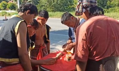 ฮือฮา!คอหอยได้เลขเด็ดสากกระบือ หลังบูชากราบไหว้ครกใหญ่โบราณ