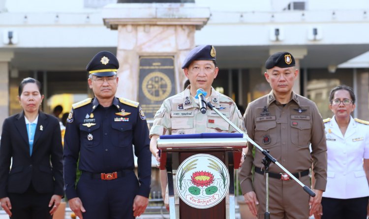 ปทุมธานีผนึกกำลัง 17 หน่วยงาน ปูพรมกวาดล้างกลุ่มผู้มีอิทธิพลกรรม