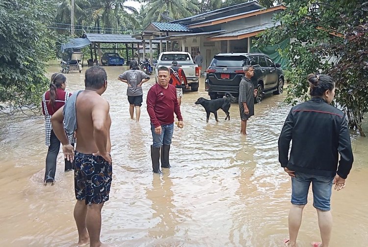 "พีระพันธุ์"สั่งสส.รทสช.ลงพื้นที่ช่วยเหยื่อน้ำท่วมภาคใต้