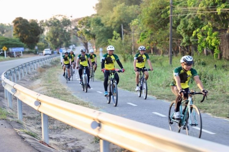 'ปั่นสุขใจ ที่สุขสมบูรณ์'ต้อนรับลมหนาวที่วังน้ำเขียว