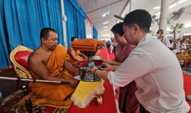 ควันหลงกฐินสามัคคี!คลื่นศรัทธแห่ทำบุญวัดป่ายุบกม.1 คับคั่ง