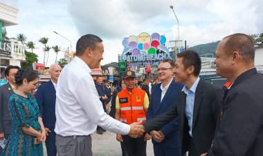 เอกชนแห่ต้อนรับนายกฯยกคณะลงพื้นที่ภูเก็ต