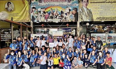 หงษ์ทองต่อบุญ เกื้อหนุนน้ำใจ ส่งต่อความสุขกับมูลนิธิหลวงตาน้อย