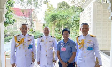 วันนี้ที่รอคอย..."สุบรรณ์ พันโนน" สต๊าฟโค้ชมวยสากลทีมชาติไทยเลื่อนยศเป็นเรือตรี