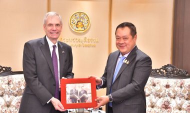 ทูตสหรัฐฯชื่นชม“ทวี สอดส่อง”มุ่งแก้ปัญหายาเสพติด-ค้ามนุษย์