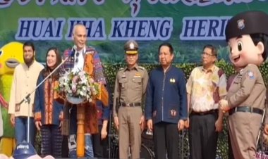 'ชาดา'รมช.มหาดไทยเปิดงานมรดกโลกห้วยขาแข้งเมืองอุทัยธานี