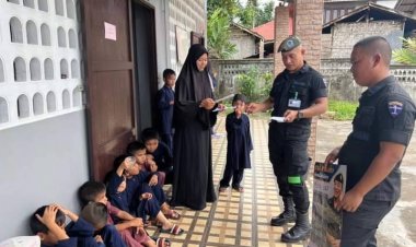 เยี่ยมเยียนบุคลากรครู นักเรียนศูนย์การศึกษาอิสลาม (ตาดีกา)