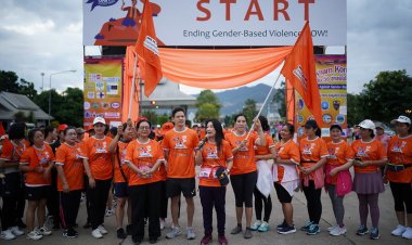 UNFPA ผนึกเครือข่ายไทย-ลาว จัด “วิ่งข้ามโขง”ยุติความรุนแรงด้วยเหตุแห่งเพศ