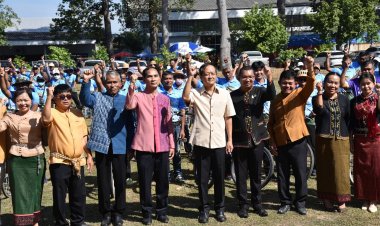 ศรีสะเกษลุยส่งเสริมงานบุญปลอดเหล้า 16  ปีเชฟเงินกว่า 165 ล้าน