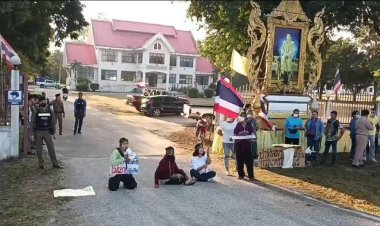 ปิดประตู อบต. แม่ท้อ คัดค้านการลงมติสัมปทานดอยชาติทำเหมืองหิน