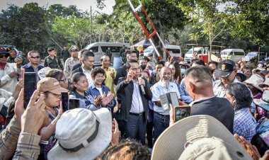 "บิ๊กทิน"มท.1 ลั่นยกระดับคุณภาพชีวิตคนชายแดนศรีสะเกษ-สุรินทร์